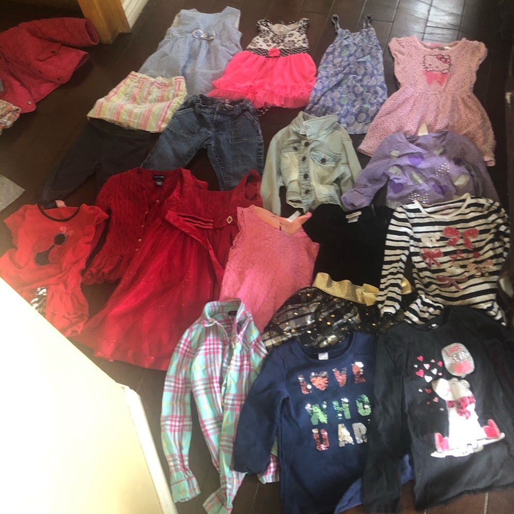 Girls 5t and 6x clothes